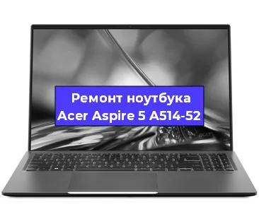 Чистка от пыли и замена термопасты на ноутбуке Acer Aspire 5 A514-52 в Красноярске